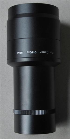 Canon G11/G12 DSLR photo adapter